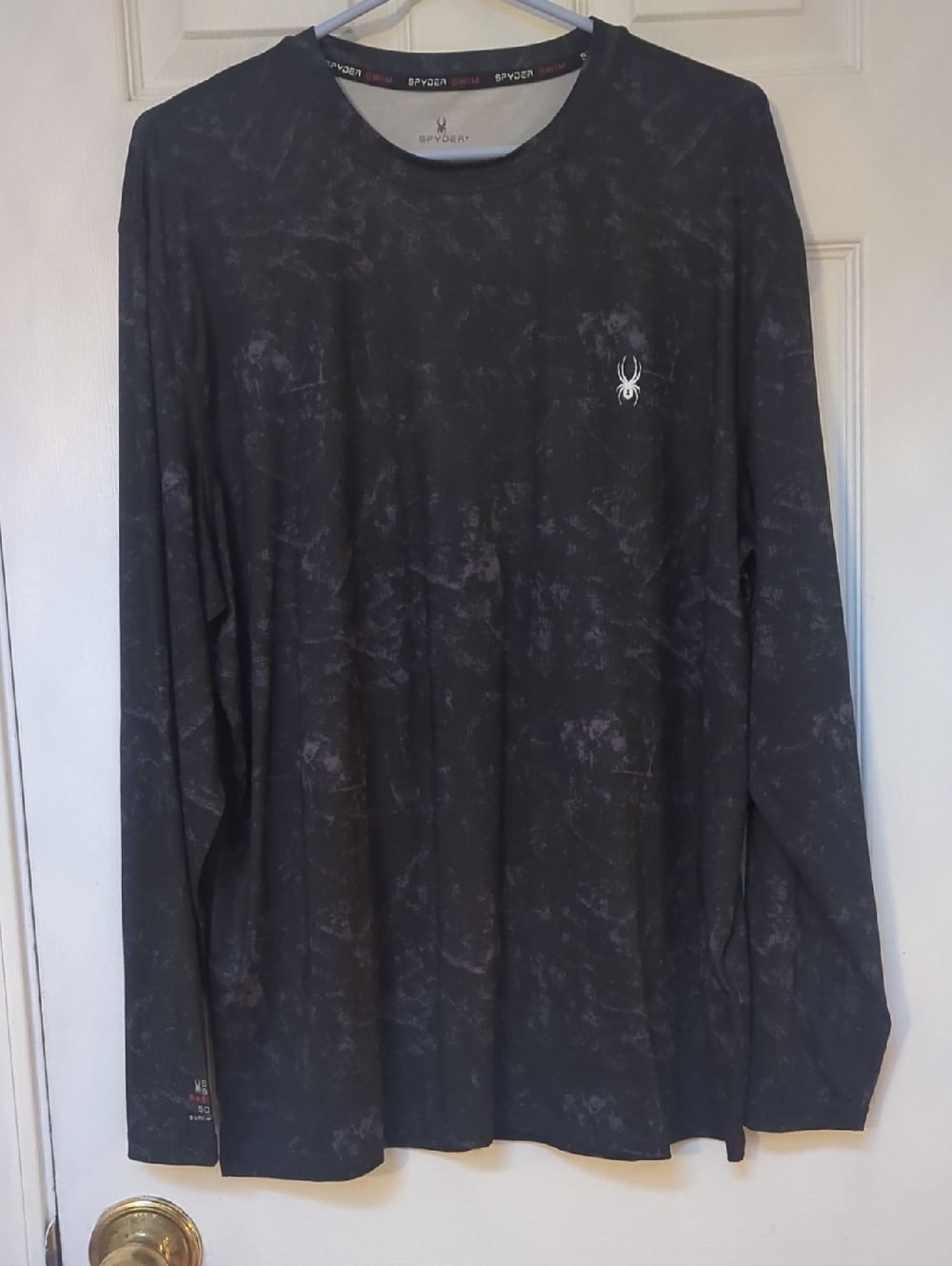 Spyder Men's Long Sleeve Rash Guard Size Large